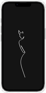 Силикон с усиленными углами чехол Силуэт1 для Apple iPhone SE 4 - 4590sp-3652 изображение 