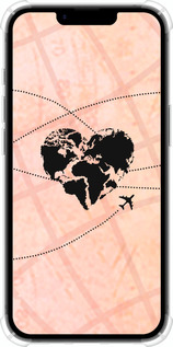 Силикон с усиленными углами чехол Путешествуй для Apple iPhone SE 4 - 4607sp-3652 изображение 