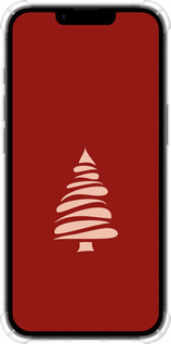 Силіконовий протиударний с посиленими кутами чехол Новорічний 15 для Apple iPhone SE 4 - 4628sp-3652 изображение 