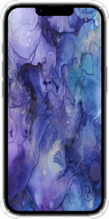 Силіконовий протиударний с посиленими кутами чехол Мармур 7 для Apple iPhone SE 4 - 4802sp-3652 изображение 