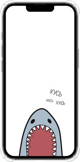 Силикон с усиленными углами чехол Акула для Apple iPhone SE 4 - 4870sp-3652 изображение 