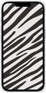 Силикон с усиленными углами чехол Классическая зебра для Apple iPhone SE 4 - 4874sp-3652 изображение 
