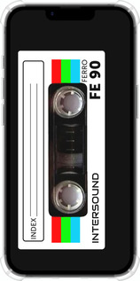 Силикон с усиленными углами чехол Кассета с90 для Apple iPhone SE 4 - 4894sp-3652 изображение 