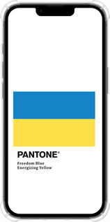 Силикон с усиленными углами чехол Прапор Пантон для Apple iPhone 16e - 5275sp-3971 изображение 