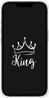 Силикон с усиленными углами чехол Queen & King для него для Apple iPhone SE 4 - 5521sp-3652 изображение 