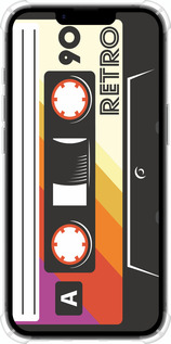 Силіконовий протиударний с посиленими кутами чехол Касета з90 v4 для Apple iPhone SE 4 - 5532sp-3652 изображение 