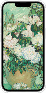Силикон с усиленными углами чехол Винсент Ван Гог. Ваза с розами для Apple iPhone SE 4 - 5543sp-3652 изображение 