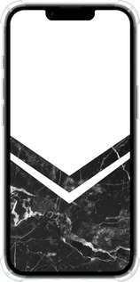 Силіконовий протиударний с посиленими кутами чехол Мармуровий шеврон для Apple iPhone SE 4 - 5570sp-3652 изображение 