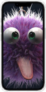 Силикон с усиленными углами чехол Пушистик для Apple iPhone 16e - 6017sp-3971 изображение 