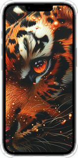 Силикон с усиленными углами чехол Tiger для Apple iPhone 16e - 6053sp-3971 изображение 