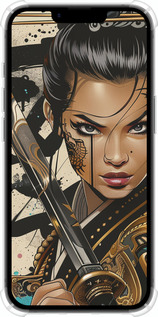 Силикон с усиленными углами чехол Воительница ветров для Apple iPhone SE 4 - 6077sp-3652 изображение 