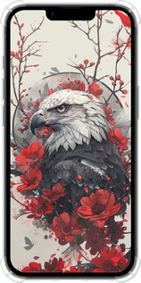 Силикон с усиленными углами чехол Рубиновый орел для Apple iPhone SE 4 - 6103sp-3652 изображение 