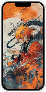 Силикон с усиленными углами чехол Зеницу Агацума для Apple iPhone SE 4 - 6114sp-3652 изображение 