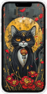 Силикон с усиленными углами чехол China Cat для Apple iPhone SE 4 - 6134sp-3652 изображение 