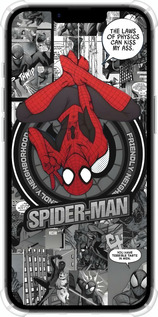 Силіконовий протиударний с посиленими кутами чехол Человек паук для Apple iPhone SE 4 - 6279sp-3652 изображение 