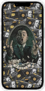 Силикон с усиленными углами чехол Волк с валл стрит для Apple iPhone SE 4 - 6287sp-3652 изображение 