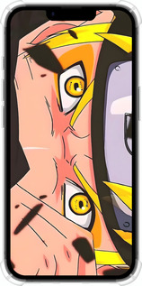 Силикон с усиленными углами чехол Наруто 2 для Apple iPhone SE 4 - 6297sp-3652 изображение 