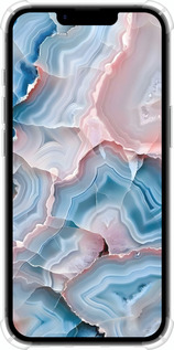 Силикон с усиленными углами чехол Мрамор для Apple iPhone 16e - 6306sp-3971 изображение 