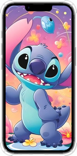 Силикон с усиленными углами чехол Стич 2 для Apple iPhone SE 4 - 6371sp-3652 изображение 