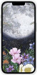 Силіконовий протиударний с посиленими кутами чехол Північ у саду II для Apple iPhone 16e - 6424sp-3971 изображение 