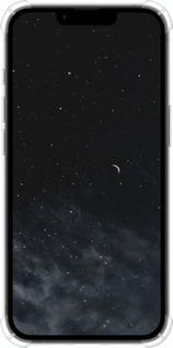 Силіконовий протиударний с посиленими кутами чехол Нічне небо для Apple iPhone SE 4 - 6451sp-3652 изображение 