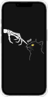 Силикон с усиленными углами чехол Кошка для Apple iPhone SE 4 - 6505sp-3652 изображение 