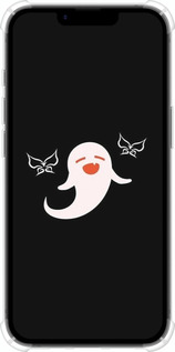 Силикон с усиленными углами чехол Genshin Impact Ху Тао Искусство духа-призрака для Apple iPhone 16e - 6534sp-3971 изображение 