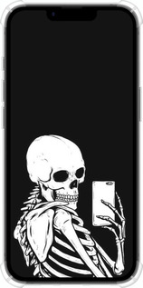 Силикон с усиленными углами чехол Скелет делает Selfie для Apple iPhone SE 4 - 6535sp-3652 изображение 