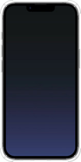 Силикон с усиленными углами чехол Градиент в тёмно - синем стиле для Apple iPhone 16e - 6542sp-3971 изображение 