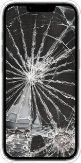 Силикон с усиленными углами чехол Glass для Apple iPhone SE 4 - 6608sp-3652 изображение 