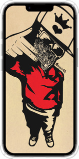 Силикон с усиленными углами чехол Swag. Super для Apple iPhone 16e - 808sp-3971 изображение 