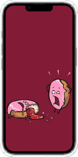 Силикон с усиленными углами чехол Печенье для Apple iPhone SE 4 - 911sp-3652 изображение 