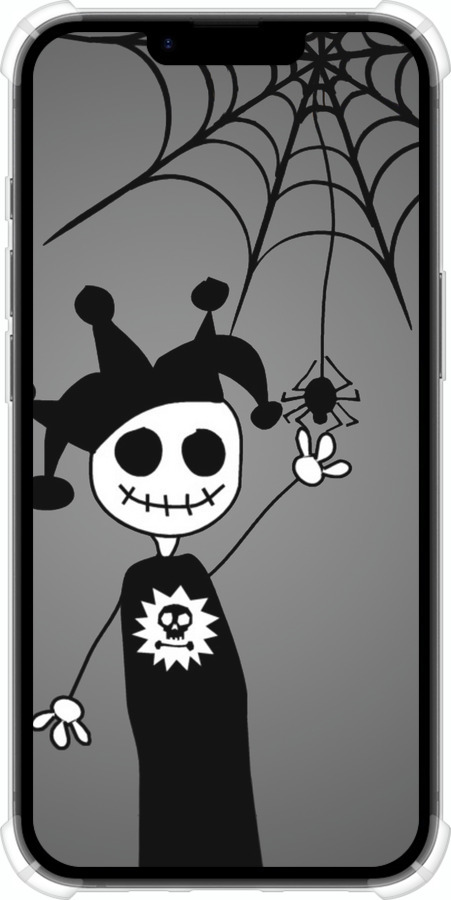 Силикон с усиленными углами чехол Happy Halloween для Apple iPhone 16e - 1188sp-3971 изображение 