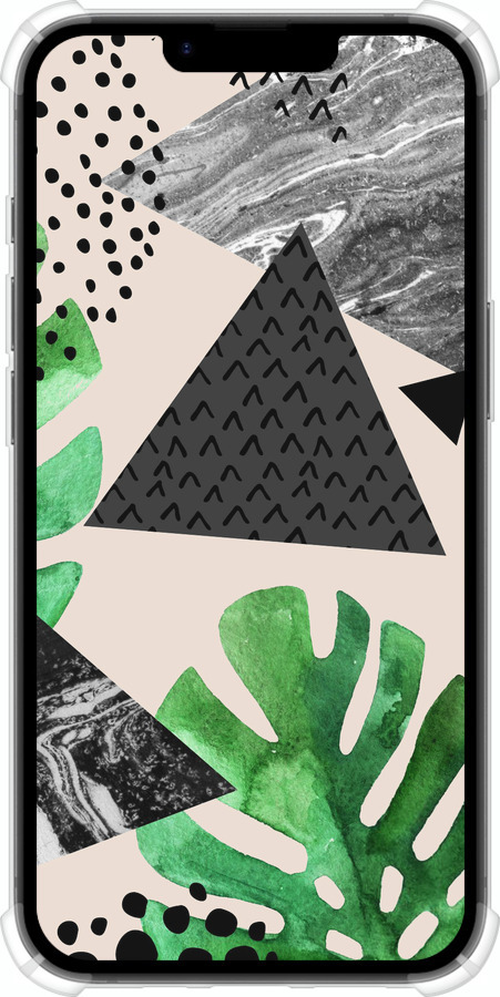 Силикон с усиленными углами чехол Монстера для Apple iPhone SE 4 - 4304sp-3652 изображение 