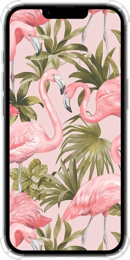 Силикон с усиленными углами чехол фламинго 2 для Apple iPhone SE 4 - 4360sp-3652 изображение 