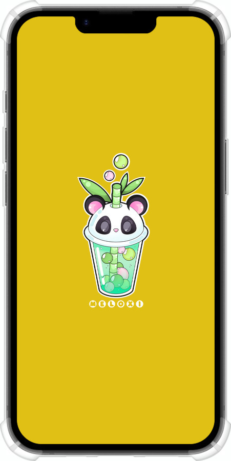 Силіконовий протиударний с посиленими кутами чехол Панда 1 для Apple iPhone SE 4 - 4558sp-3652 изображение 