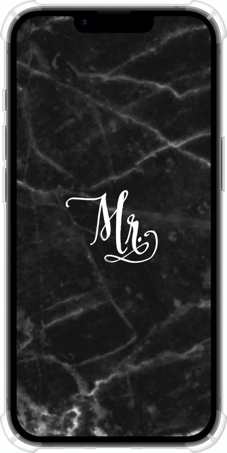 Силикон с усиленными углами чехол Мрамор1 для Apple iPhone 16e - 4582sp-3971 изображение 
