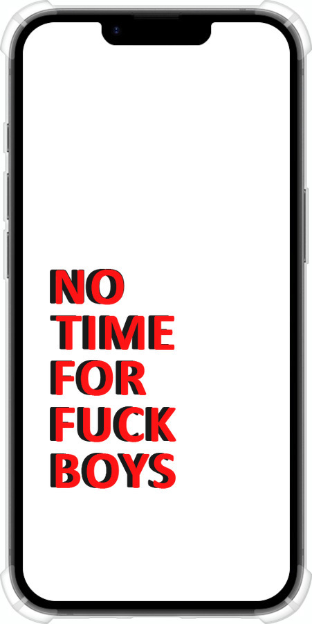 Силіконовий протиударний с посиленими кутами чехол Немає часу для Apple iPhone SE 4 - 4635sp-3652 изображение 