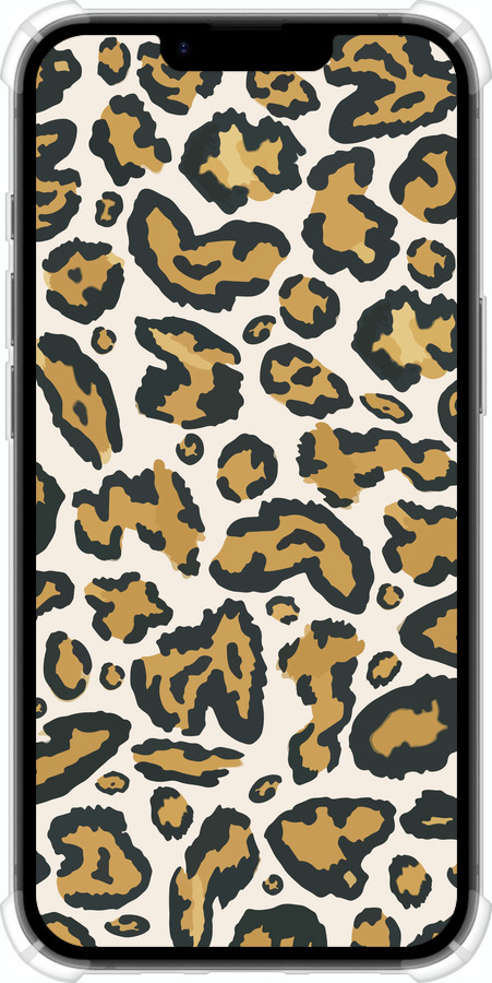 Силикон с усиленными углами чехол Пятна 1 для Apple iPhone 16e - 4803sp-3971 изображение 