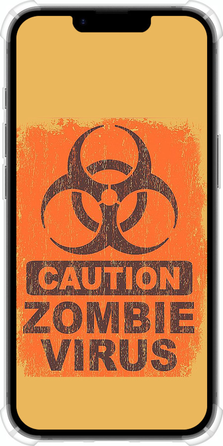 Силикон с усиленными углами чехол Biohazard 1 для Apple iPhone SE 4 - 4817sp-3652 изображение 