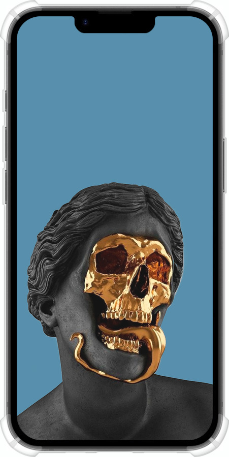 Силикон с усиленными углами чехол Sculptures для Apple iPhone SE 4 - 4845sp-3652 изображение 