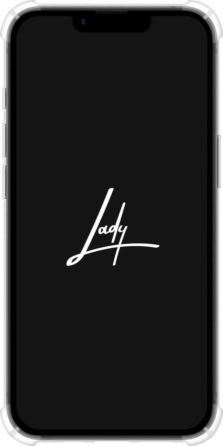 Силикон с усиленными углами чехол Lady 2 для Apple iPhone SE 4 - 4867sp-3652 изображение 