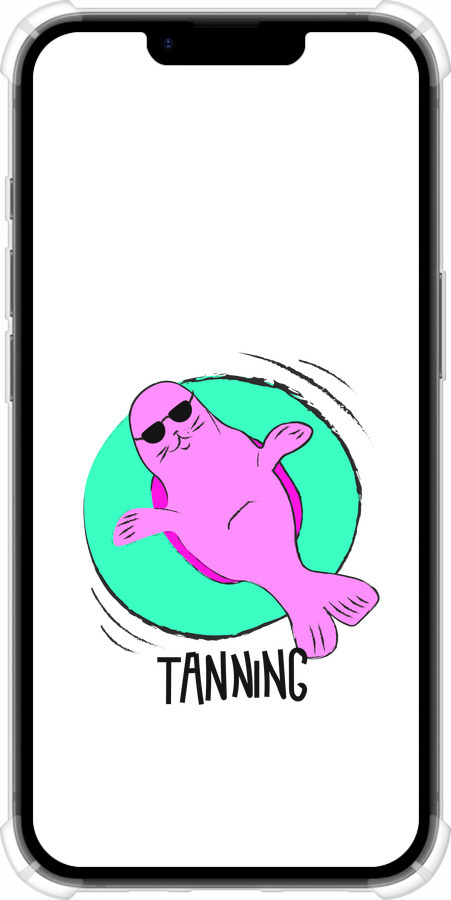 Силикон с усиленными углами чехол Magic Time для Apple iPhone SE 4 - 4889sp-3652 изображение 