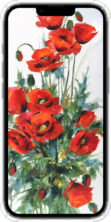 Силіконовий протиударний с посиленими кутами чехол Маки для Apple iPhone SE 4 - 523sp-3652 изображение 