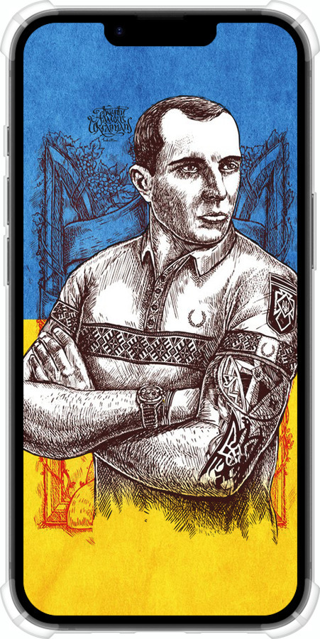 Силикон с усиленными углами чехол Бандера для Apple iPhone 16e - 5270sp-3971 изображение 