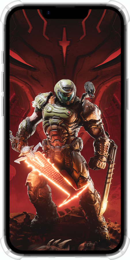 Силіконовий протиударний с посиленими кутами чехол № 5369 для Apple iPhone SE 4 - 5369sp-3652 изображение 