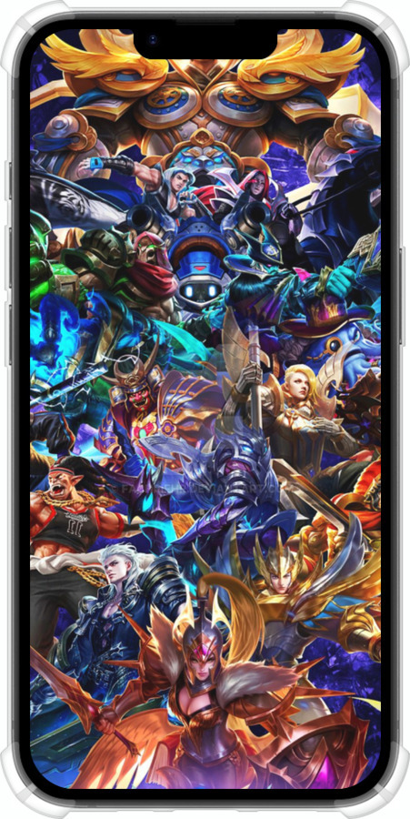 Силіконовий протиударний с посиленими кутами чехол № 5375 для Apple iPhone SE 4 - 5375sp-3652 изображение 