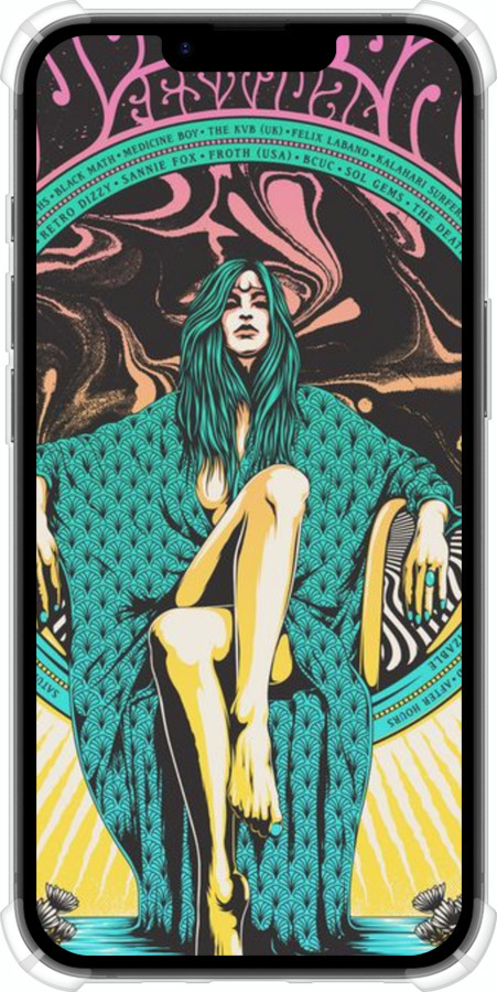 Силіконовий протиударний с посиленими кутами чехол № 5385 для Apple iPhone SE 4 - 5385sp-3652 изображение 