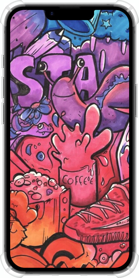 Силикон с усиленными углами чехол № 5391 для Apple iPhone 16e - 5391sp-3971 изображение 