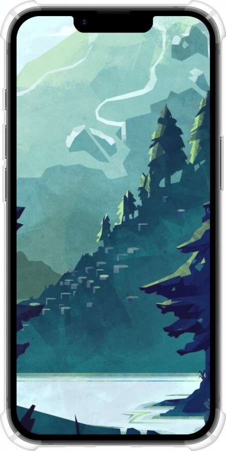 Силикон с усиленными углами чехол № 5424 для Apple iPhone SE 4 - 5424sp-3652 изображение 